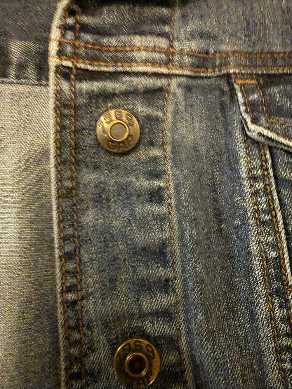 Gap 1969 denim jacket XL - Picture 2 of 4